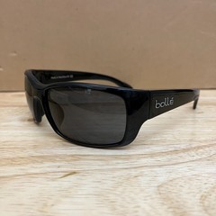 Bolle Guide 11604 Sunglasses Polarized Shiny Black Men’s Sport Wrap