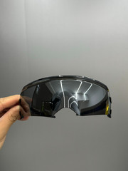 Oakley Kato Sunglasses OO9455M Polished Black Frame PRIZM Silver Mirror Lens