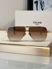 Unisex Aviator Sunglasses Metal Frame Gradient UV400 Outdoor Driving Glasses