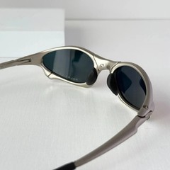 Oakley Penny X-Metal Sunglasses Silver Frame Ruby Lens Vintage RareIN BOX