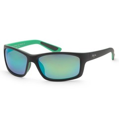 Maui Jim Men’s Kanaio Coast 61mm Black Polarized Sunglasses MJ0766S-004