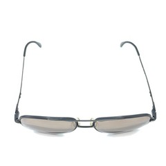 Hudson Z 87 Black Metal Square Aviator Sunglasses Frames 59-16 145 Men Women