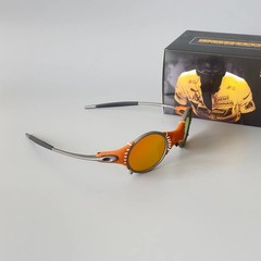 Oakley X-Metal Mars Sunglasses Titanium Frame Red Mirror Lens Rare Collector