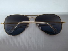NEW RAY-BAN RB 3025 9196 G3 62MM AVIATOR LARGE METAL SUNGLASSES GOLD AUTHENTIC