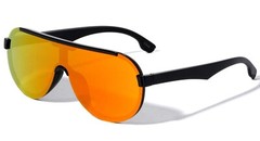 Sunglasses Men Women Silver Mirror Lens Fashion Style Fishing Beach Wear Fancy