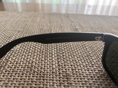 Ray-Ban RB2132 55mm Matte Black “New Wayfarer” Sunglasses with Case.