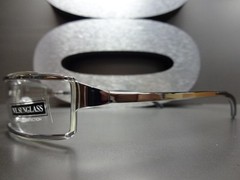 Classy Elegant Modern Contemporary Clear Lens Day Night SUN GLASSES Sleek Frame
