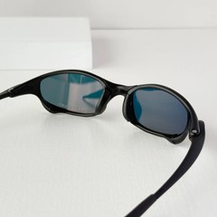 Oakley Juliet 1.0 X-Metal Sunglasses Black Frame Fire Iridium Lens