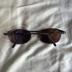 Style Eyes Vintage Sunglasses Brown Frame & Brown Glass Lenses