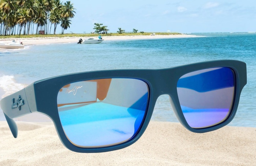 MAUI JIM petrol blue/blue KOKUA polarized B638-03/MJ0638S-003 sunglasses NEW
