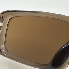 Vintage Oakley Five Sunglasses Brown Translucent Frames Bronze Lens Y2K 00s