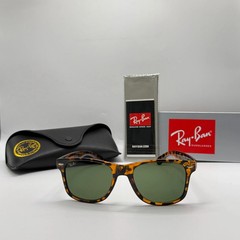 Ray-Ban RB2140 Wayfarer Sunglasses Unisex Black Frame 56mm Dark Lens UV NEW–