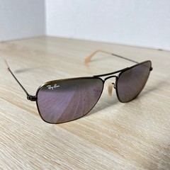 RARE! Ray-Ban RB3136 Caravan 167/4K Sunglasses Metal READ DESC 58-15-140 Italy