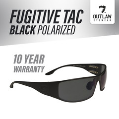 OutLaw Eyewear Fugitive TAC Polarized Tactical Sunglasses ANSI Z87.1 Made In USA