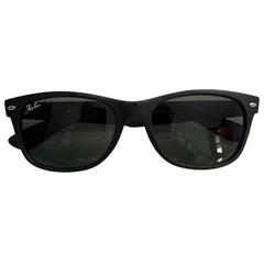 Ray-Ban RB2132 New Wayfarer 622 Black Frame Green Lenses With Case 55[]18 145