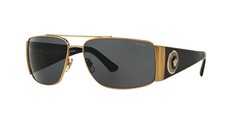Versace Mens Polarized Sunglasses 0VE2163 100281 63mm