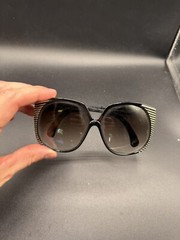 Oakley Kiss Large Tall 80s Style Glasses Polished Black w/Black Gradient Lenses