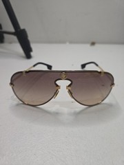 Versace Men’s Modern Aviator Shield Sunglasses – Mod. 2243 – Made in Italy