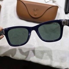 Ray-Ban Meta Wayfarer Gen 2 Smart Sunglasses – Cosmic Blue/Green – RW4012 – REG