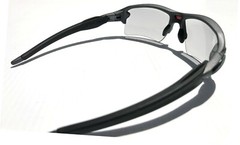 NEW* Oakley FLAK 2.0 XL in LEAD Steel w PHOTOCHROMIC Clear Sunglass 9188-16
