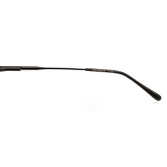 Serengeti 6778 Black Metal Round Oval Sunglasses Frames Japan Designer Men