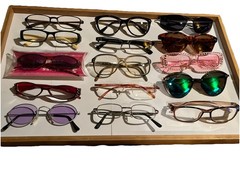 15 Glasses Frames Lot Eyeglasses Unisex Assorted Brands Sunglasses Bundle