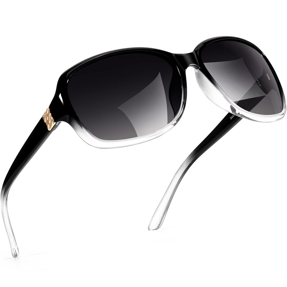 Polarized Sunglasses Womens , Classic Square Sun Glasses for Women UV Protection
