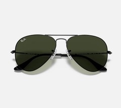 Ray-Ban RB3025 58mm Aviator Classic Black Sunglasses