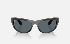 Ray-Ban Mega Balorama Striped Polished/B-15 Grey Sunglasses RB2289