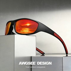 Polarized Sports Sunglasses Men Women TAC Lens Anti Glare Outdoor UV 1Pc