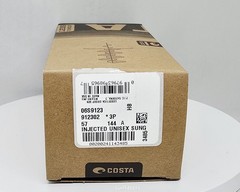 COSTA DEL MAR shiny black/copper SUENOS polarized 580P sunglasses NEW IN BOX!