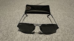 Ray-Ban RB3025 002/58 Aviator Classic Black Sunglasses