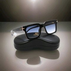 NEW Carrera Square Sunglasses 316/S Striped Black / Dark Blue Gradient Lens 52mm