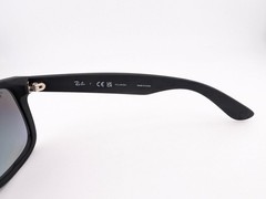 Ray-Ban Sunglasses, Polarized Lenses, Justin RB 4165 622/T3 Matte Blk, 54-16-145