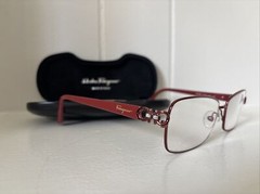 Salvatore Ferragamo SF2105R Eyeglasses 54 16 615 135 Made in Italy $402 with cas