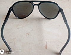 EUC VINTAGE BOLLE ACRYLEX SPECTRA 315 AVIATOR RETRACTABLE ARMS SUNGLASSES FRANCE