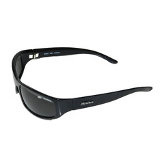 Vintage Bolle Wrap Sunglasses Black Polarized Subduo 10301 Italy