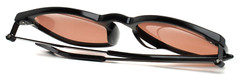 DENON Kyle 01 Black Mens Round Full Rim Sunglasses 51-20-140 B:44