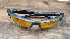 Oakley Flak 2.0 XL Prizm Red Half-Rim Black Sunglasses OO9188-86 59