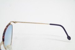 Vintage Sunglasses Mondi by METZLER 5320 282 Purple Gold Multicolor Oval