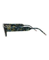 Thom Browne Unisex Square/Rectangle Navy Tortoise w Dark Brown – AR Fashion