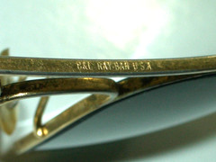 1980’s 58[]16mm VINTAGE B&L RAY-BAN GEP G15 CRYSTAL CARAVAN AVIATOR SUNGLASSES