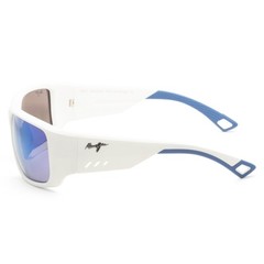 Maui Jim Men’s Keha 63 mm White Sunglasses MJ0663S-002