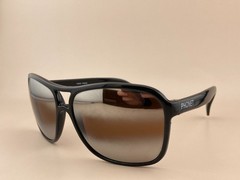 Phonet Sunglasses Black Nylon Frames Depose Crown France Dual Gradient Mirrored