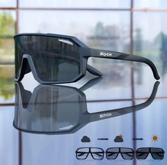Photochromic Men’s UV400 Cycling Sunglasses Women Sports Running Eyewear for Men