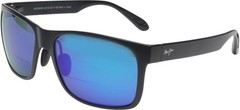 NEW Maui Jim RED SANDS MJ432 Sunglasses Matte Black 100% AUTHENTIC
