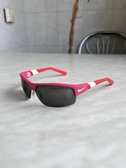 VINTAGE 00s SUNGLASSES NIKE GORPCORE OUTDOOR Y2K OAKLEY STYLE PINK FRAME SPORT
