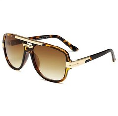 Brand Design Men Sunglasses Vintage Male Square Sun Glasses Luxury Gradient