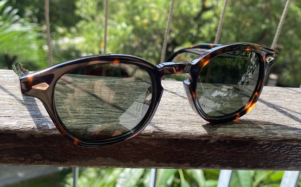 Men G15 Polarized Sunglasses Johnny Depp Green Sunglasses Women Tortoise Glasses