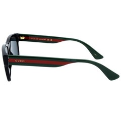 Gucci Grey Square Men’s Sunglasses GG0340S 006 58 GG0340S 006 58